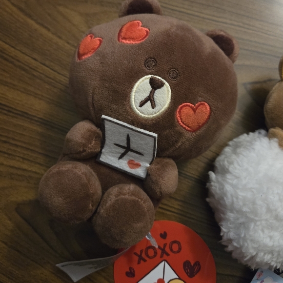 Line Friends + Rilakkuma bear plushie bundle - Picture 3 of 6